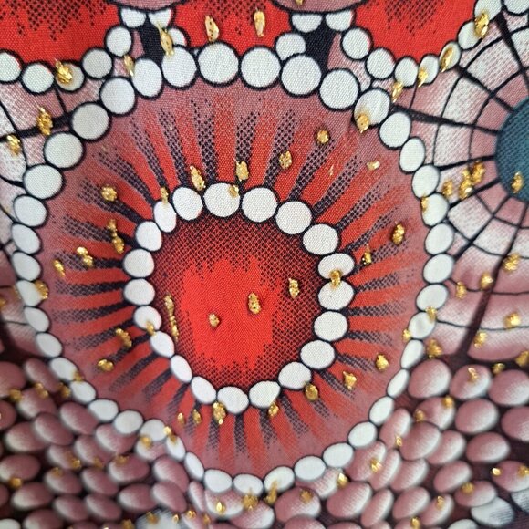 Habeba Women's Kaftan Swimsuit Cover Up One Size Animal Print Geometric Tribal - Picture 3 of 8